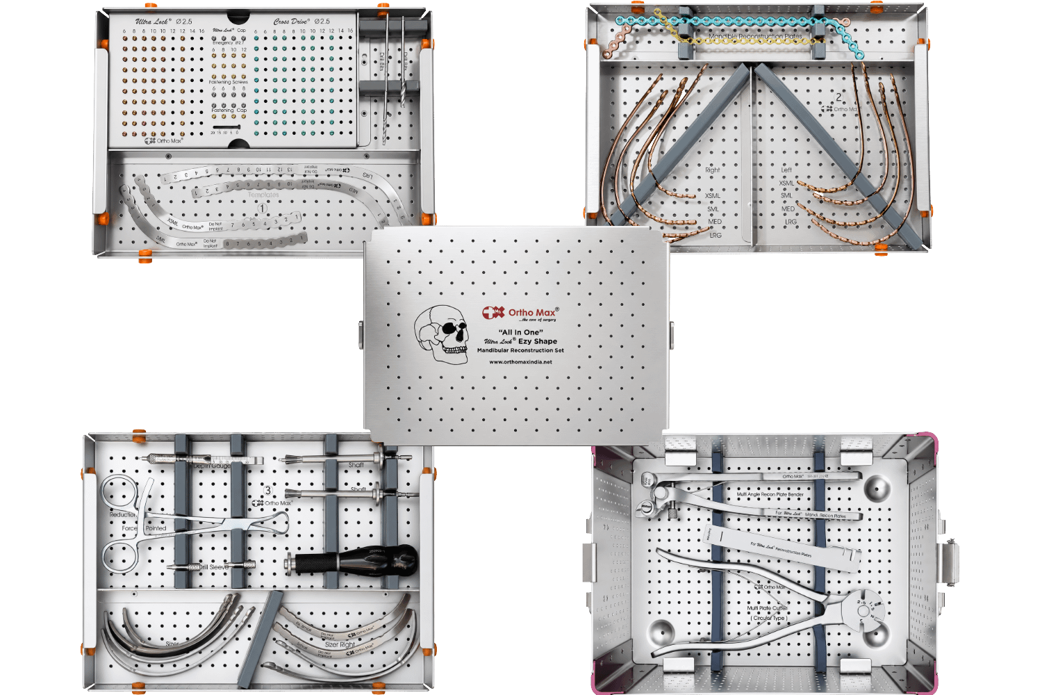CMF kits Ultralock® Ezyshape Recon System