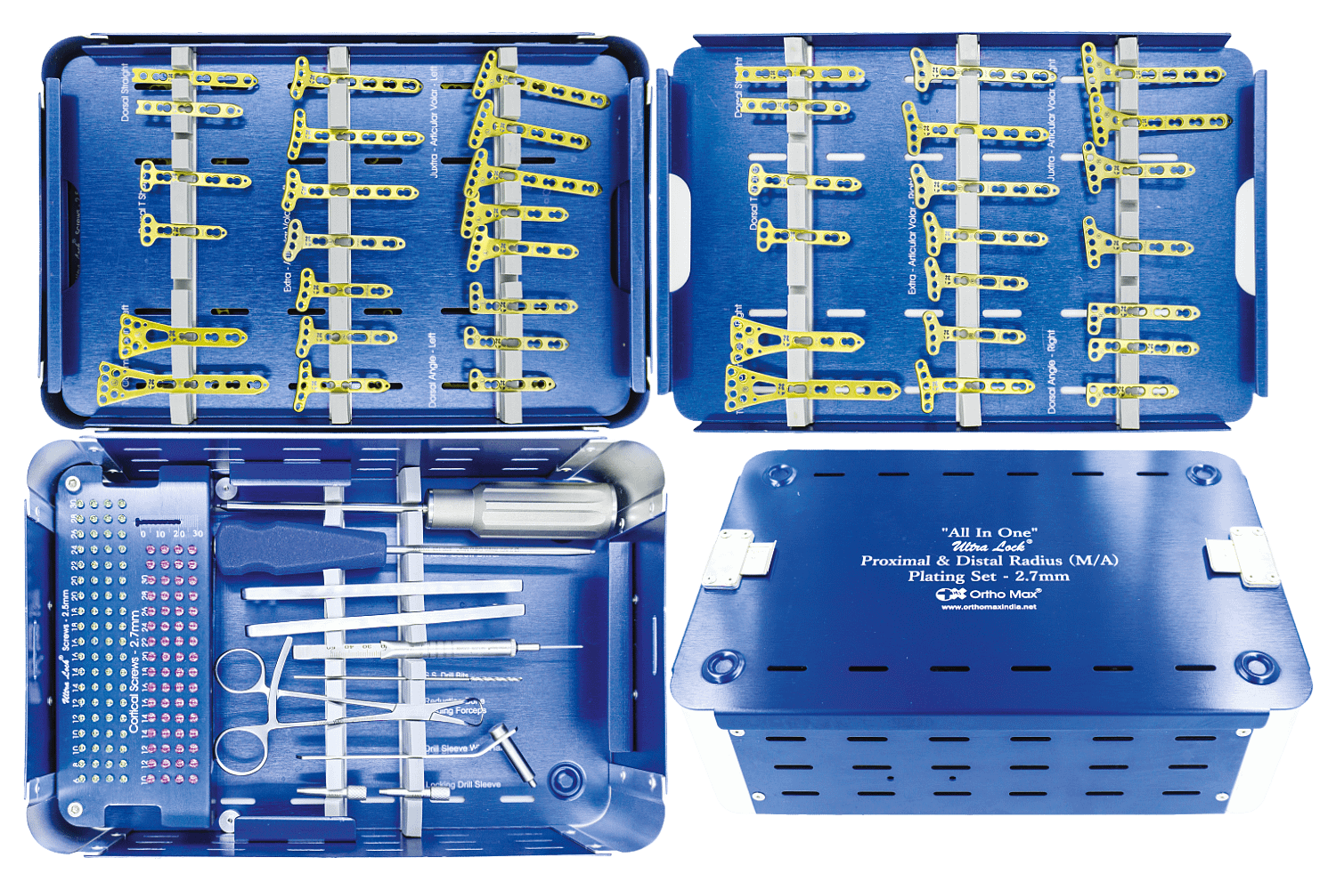 Ortho kits Distal Radius Locking Set - Titanium