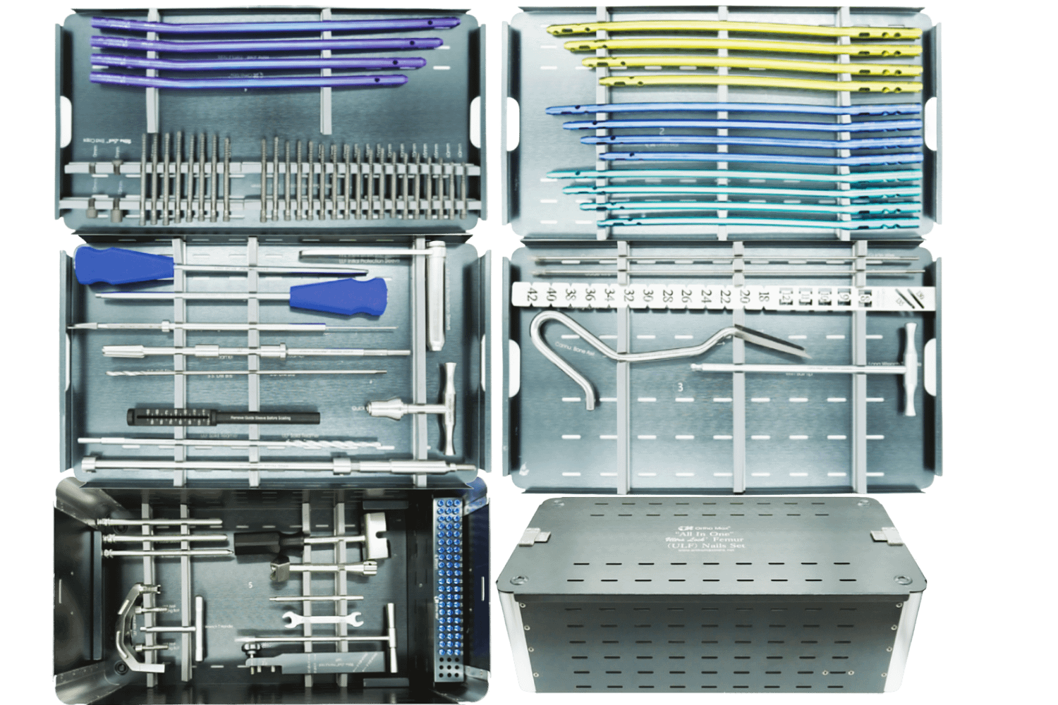 Ortho kits Ultralock® Femur - S.S. & Titanium