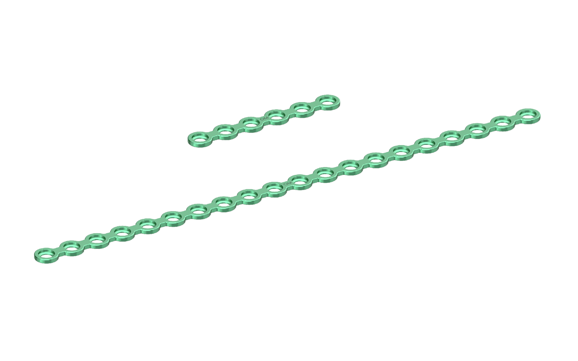 Mandible Plating System Titanium Plates - without Bar 2.5mm