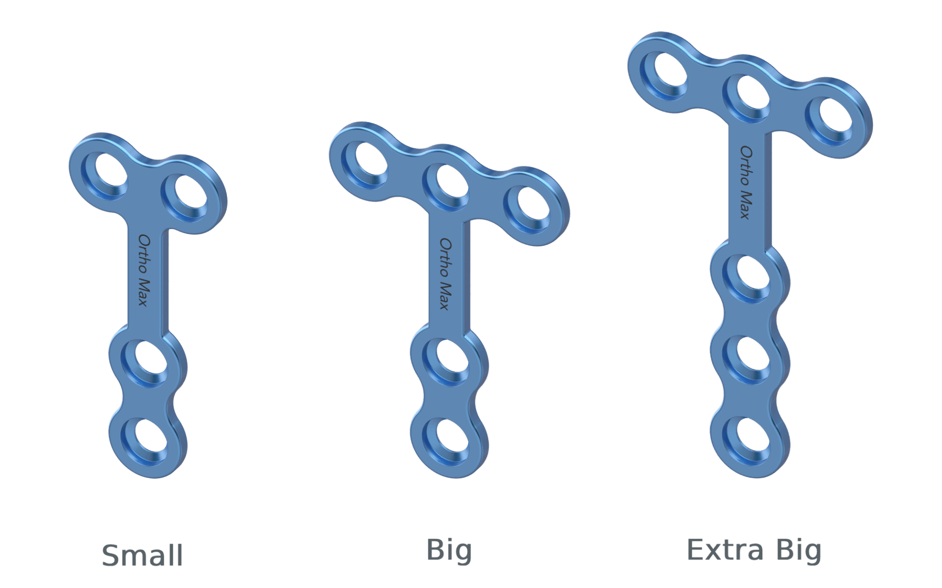 Mini Plating System Titanium T shape Plates 2.0mm