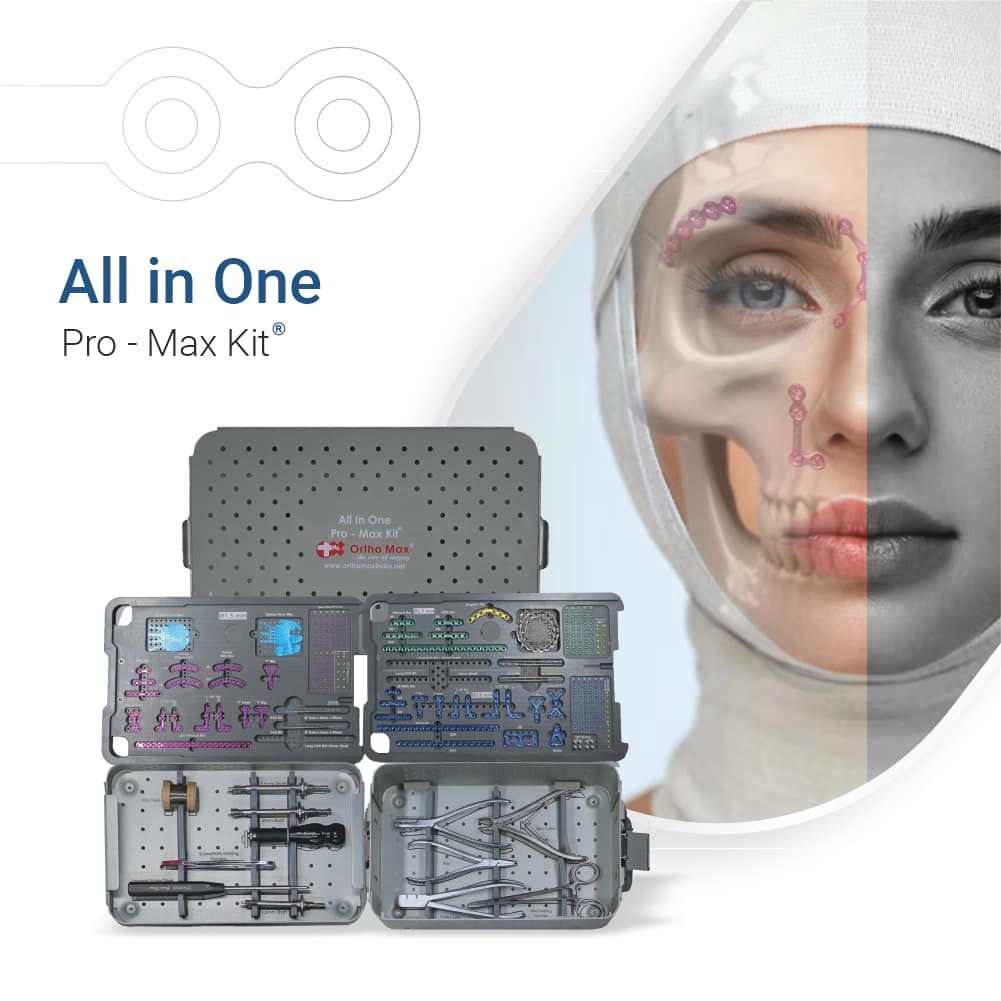 all in one pro max kit for cranio- maxillofacial by ortho max