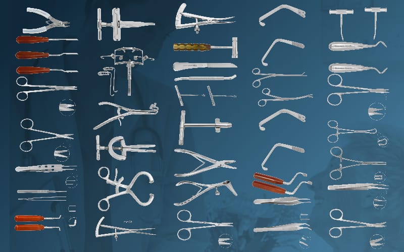 Ortho Max orthopaedic and CMF surgical instrument kit